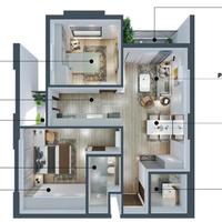 Độc Quyền Căn 2PN Mia Center Point View Biển, Tầng Cao, Giá rẻ hơn thị trường 50tr