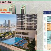 Căn góc 2PN, trung tâm Đà Nẵng, view sông Hàn, thành phố và biển giá 7 tỷ