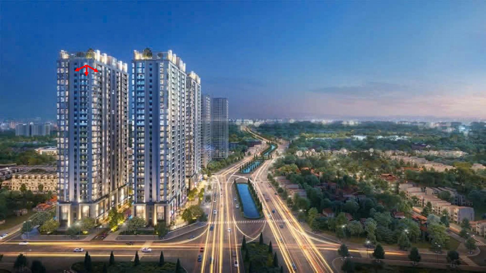 Jade Square Phạm Văn Đồng - Penthouse 4Pn -155m2. Bản đặc biệt phong cách sống thượng lưu