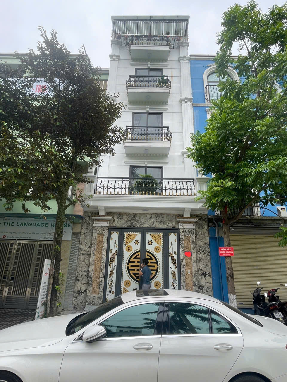 Bán liền kề Tân Tây Đô, Đan Phượng. Nhà 5 tầng 95m2 đường đôi 39m có vỉa hè. Sổ đỏ lâu dài