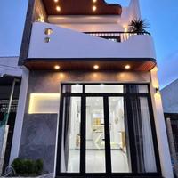 Bán nhà mặt tiền 1 trệt 1 lầu  – Thủ Dầu Một, giá 2,3 tỷ, sổ hồng riêng, hỗ trợ vay, thổ cứ 100%