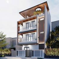 Bán Nhà Độc Lập 4 Tầng – Mặt Ngõ Tuyến 2 Hoàng Thế Thiện, Hải Phòng – Cọc Móng Khoan Nhồi, Full