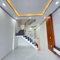 Bán nhà sổ hồng riêng thổ cư - mặt tiền đường thông kinh doanh - TT 600tr nhận nhà