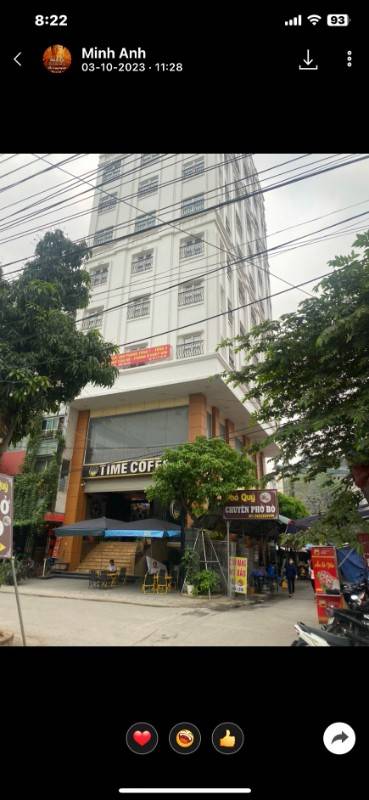 Cho thuê tầng 1 + tầng 2 tòa nhà 12 tầng làm văn phòng, ngân Hàng